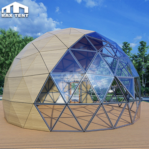 Cúpula de cristal de Casa glamping geodésica para uso en todas las estaciones del hotel - Product Image 4