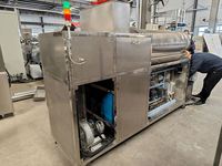 Ligne de production de pop-corn au caramel à air chaud, machine industrielle de fabrication de pop-corn à vendre