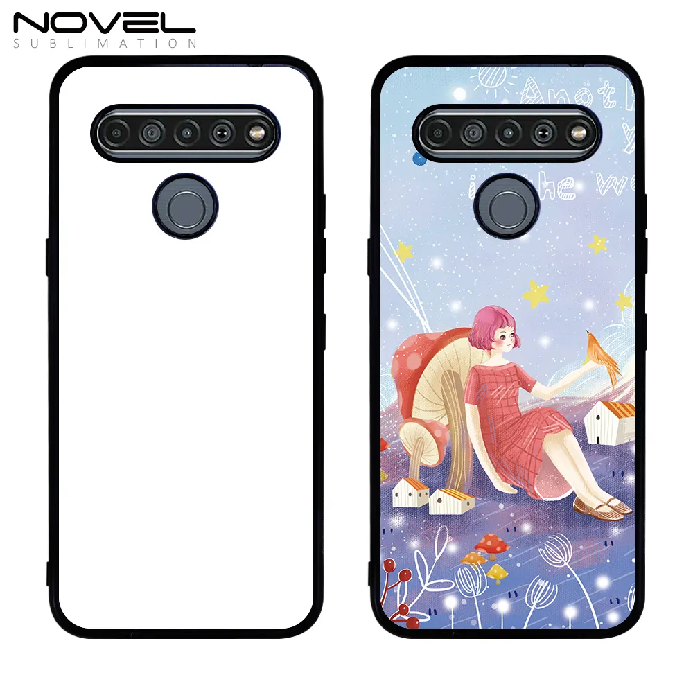 for LG K61 K71 Factory Price Blank 2D Sublimation Soft TPU Mobile Phone Case Protector Cover