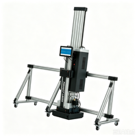 Imprimante jet d'encre numérique UV de précision 9600 DPI, machine d'impression industrielle multicolore, contrôle servo automatique, étiquettes d'emballage