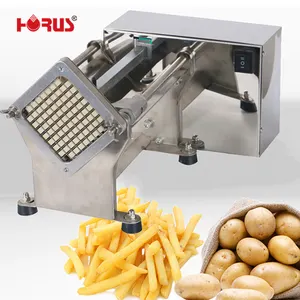 Horus-Máquina eléctrica para cortar patatas fritas, cortador automático de acero inoxidable para patatas fritas, a la venta