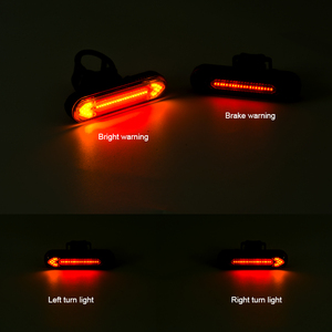 Machfally Personnalisé Étanche Led <span class=keywords><strong>Vélo</strong></span> <span class=keywords><strong>Clignotant</strong></span> Lumière Smart Nuit Équitation <span class=keywords><strong>Vélo</strong></span> Feu arrière Rouge <span class=keywords><strong>Vélo</strong></span> Arrière Frein Lumiè - Product Image 6