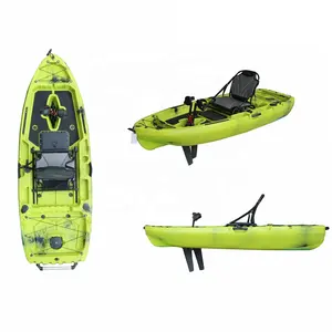 High Quality Custom Single Sit-On-Top Kayak With Pedals For Surfing LDPE/LLDPE Hull Material Available For Wholesale