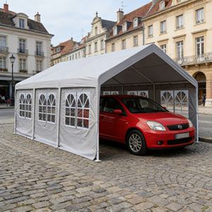 Abri <span class=keywords><strong>de</strong></span> voiture d'expédition toutes saisons avec parois et <span class=keywords><strong>toit</strong></span> isolés pour une protection optimale en camping par conditions météorologiques extrêmes - Product Image 2