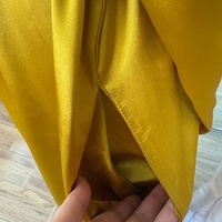 Robe Kimono en Soie Satinée à Manches Longues pour Femme avec Poche, Douce et Fluide, Coupe Ample, Luxe, Robe de Demoiselle d'Honneur, Vêtement de Nuit