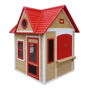 木制玩具屋儿童玩帐篷 cubby house playhouse 制造