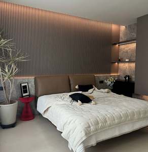 Nouvelles tendances en panneaux muraux, grilles en bois, panneaux décoratifs d'intérieur personnalisés, revêtement mural, panneaux en bois de noyer - Product Image 5