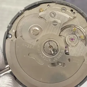Mouvement NH35A d'origine japonaise, couronne à 3 heures, date blanche, montre automatique mécanique Skx007, cadran fait main, alliage de cuivre écologique - Product Image 2