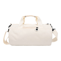 Sac bandoulière cylindrique personnalisable, imperméable et résistant à l'usure, pochette cadeau en tissu Oxford, sac de voyage pour l'escalade et les loisirs