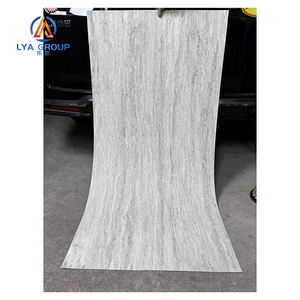 Tuile flexible imperméable et ignifuge pour façade de bâtiment, tuiles murales flexibles pliables pour mur extérieur, travertin - Product Image 2