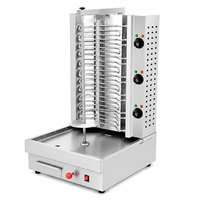 Machine à shawarma électrique, rôtissoire verticale pour kebab, gyros, grill commercial pour snacks, 9000W pour restaurant et cuisine