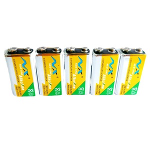 Pila Alcalina Nuoxing de 9 V, Certificada por ROHS y MSDS, Patrón Cilíndrico, Micrófono Inalámbrico, Cubo de Trigo, 6LR61, Pilas Primarias - Product Image 3