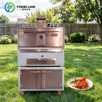 Four à steak encastrable, machine à griller les steaks électrique commerciale très vendue