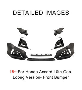 Atacado de fábrica para Honda Accord 10 2018-2020 Car Bumper Lip Define Acessórios Exteriores - Product Image 5