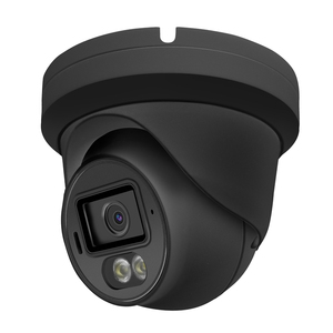 Compatible con Hik TVT 4MP PoE Cámara IP Plug and Play Visión nocturna a todo color con Audio Turret Dome Cámara de seguridad