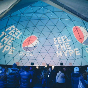 Grandes tentes dôme igloo géodésiques de luxe pour le glamping en plein air Prix - Product Image 4