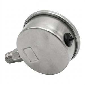 Manomètre hydraulique en acier inoxydable Bourdon 60 mm (2 po) personnalisable de 0 à 3500 psi, prix préférentiel, fabriqué en Chine - Product Image 4