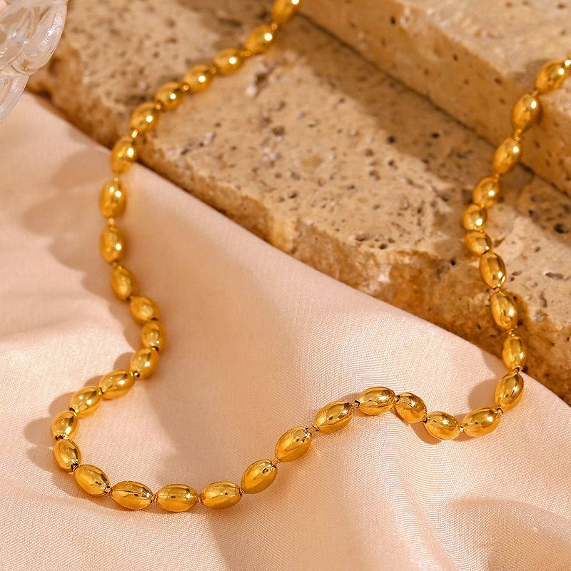 CAIOOCHE High End Stainless Steel Beaded