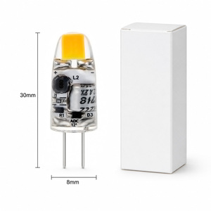 Ampoule LED G4 COB AC DC12V, lampe capsule à double broche, remplacement d'halogène pour lustre en cristal, éclairage décoratif - Product Image 5