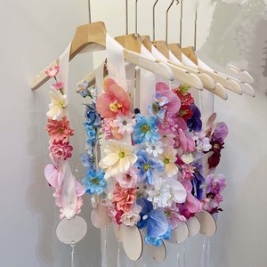 <span class=keywords><strong>Guirlande</strong></span> artificielle de remise de diplôme, écharpe de cérémonie, couronne de fleurs, collier de fleurs pour diplômé, pour décoration de remise de diplôme, mariage et fête nuptiale - Product Image 4