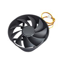 Ventilateur de refroidissement GPU 95 mm de remplacement, ventilateur PWM 4 broches à haut débit d'air et faible bruit pour carte graphique NVIDIA RTX/AMD RX