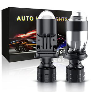 Nouveau Offre Spéciale A82K boîtier en aluminium noir A82K 3570 puce projecteur lumineux h4 projecteur à double lentille pour phare led voiture - Product Image 4