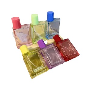 30ml 50ml Screw Top Frosted Glass <b>Empty</b> Perfume <b>Bottle</b> <b>Spray</b> Refillable Subpackage <b>Bottle</b> In Stock - Product Image 5