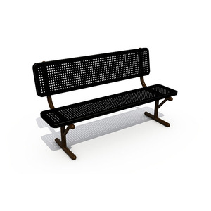 Feiyou Playground Park Bench con colores personalizados City Furniture Outdoor Banco <span class=keywords><strong>sostenible</strong></span> - Product Image 3