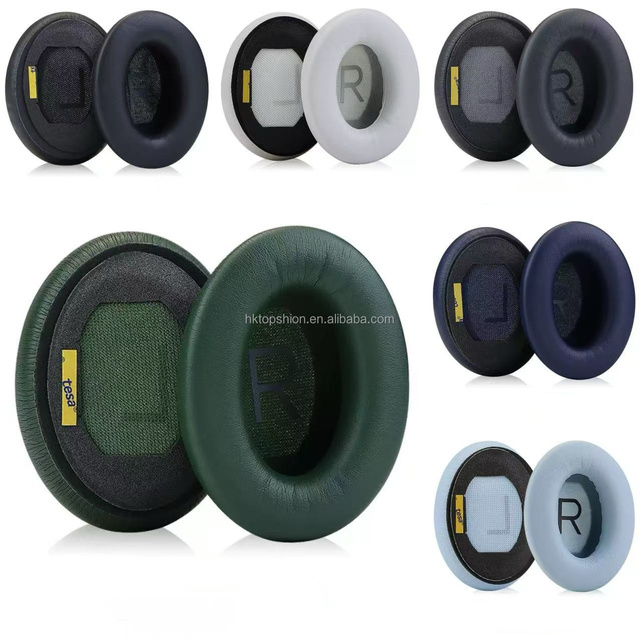 Replacement Memory Foam Leather Ear Cushions Ear Pads for bose Qc45 Quitecomfort 45 Earpad