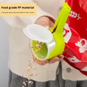 ชุดคลิปถุงพลาสติกสี่ชิ้นอเนกประสงค์เครื่องมือครัวสำหรับการปิดผนึกขนมและการเก็บรักษาอาหาร - Product Image 5