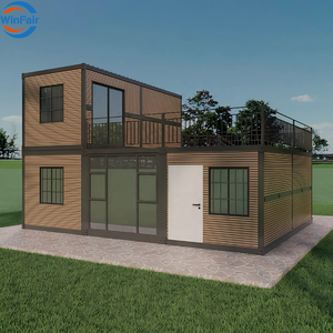 <span class=keywords><strong>Villa</strong></span> moderne préfabriquée pliable à 2 étages WinFair, maisons modulaires mobiles <span class=keywords><strong>de</strong></span> <span class=keywords><strong>luxe</strong></span> pour campements <span class=keywords><strong>de</strong></span> travailleurs au <span class=keywords><strong>Portugal</strong></span> - Product Image 1