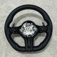Expédition rapide pour volant chauffant en cuir plat BMW série F F30 F10 F32 F80 M3 M4 X5
