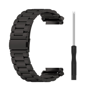 Bracelet en métal pour Huami <span class=keywords><strong>Amazfit</strong></span> <span class=keywords><strong>T</strong></span>-Rex2, connecteur en métal pour Huami Watch <span class=keywords><strong>T</strong></span>-Rex2, remplacement de bracelet de montre en acier inoxydable - Product Image 5