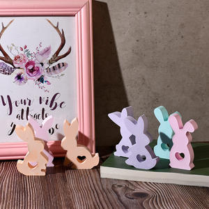 Moule à colle pour <span class=keywords><strong>bricolage</strong></span> Pâques 7 Soins <span class=keywords><strong>Lapin</strong></span> 2 Moule en silicone Plâtre Bougie Décoration - Product Image 4