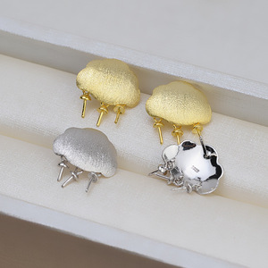 S925 Silver Pendant with Female Cloud & Earnail Personalized DIY <b>Pearl</b> Accessory <b>Set</b> 1378 Fashion <b>Jewelry</b> for Women - Product Image 4