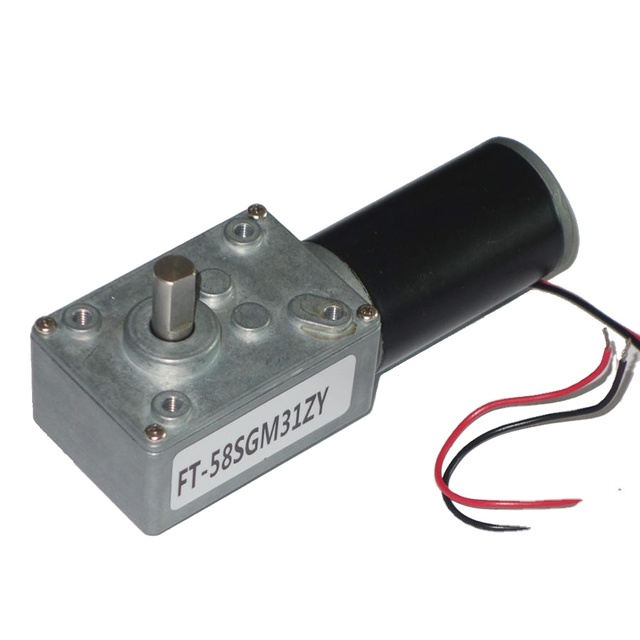 Wholesale Cheapest Price Self-locked 24V DC Worm Gear Tubular Motor Very Quiet for Automatic Machines and Smart Home Products