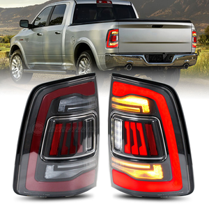 Lampu belakang LED Pickup 4x4, lampu belakang untuk Dodge RAM 1500 2500 3500 truk 2009-2018 animasi dinamis <span class=keywords><strong>Sequential</strong></span> sinyal rem lampu belakang - Product Image 4