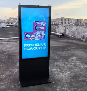Wifi 4K màn hình cảm ứng <span class=keywords><strong>LCD</strong></span> quảng cáo áp phích kiosk cho các cửa hàng bán lẻ triển lãm ngoài trời OEM CMS kỹ thuật số biển Phòng triển lãm - Product Image 6
