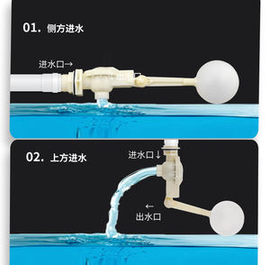 توصيل في الوقت المناسب "، 1" 1 "-1" 1-"2" صمام مستوى الماء ، كرة أوتوماتيكية بتحكم في مستوى الماء - Product Image 5