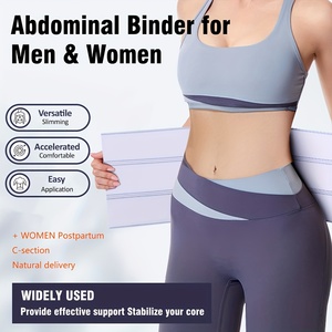 <span class=keywords><strong>Faja</strong></span> Abdominal de Soporte Lumbar - <span class=keywords><strong>Faja</strong></span> Reductora y Compresiva con Nailon para Hombres y Mujeres - 3 Paneles 9 Pulgadas - Product Image 3