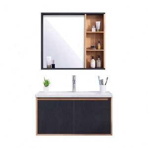 Particle Board Material <strong>Sink</strong> <strong>Bathroom</strong> Faucet <strong>Corner</strong> Modern Style Fashion <strong>Bathroom</strong> <strong>Cabinet</strong> - Product Image 4