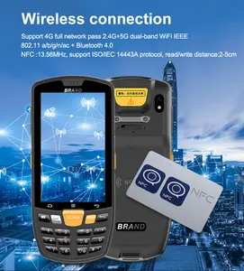 P40T-S Handheld PDAs Android 11 Rugged Pda Data Collection Terminal 2D Barcode Scanner DHL Industrial Logistics PDA