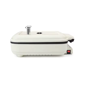 Plaque de cuisson électrique 1200W antiadhésive double face pour pizza, crêpes, gaufres, barbecue et œufs frits, usage domestique - Product Image 6