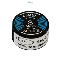 Embout de queue de billard KAMUI ATHLETE Premium Clear 14 mm en cuir laminé, fabriqué en Chine