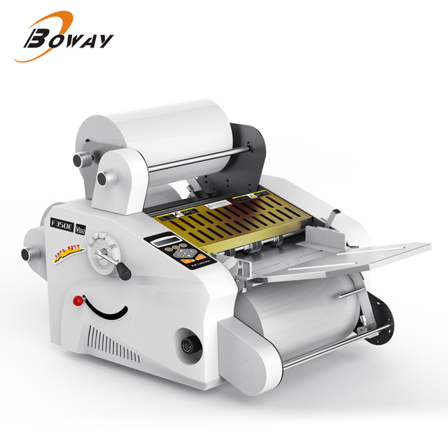 Boway F350E Automatic Cold Roll Laminator for A3 A4 A5 Paper Sizes