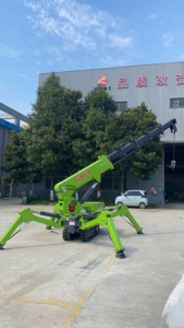 Grúa Araña Móvil de Alta Calidad de 3 Toneladas, <span class=keywords><strong>Mini</strong></span> Grúa Araña con Pluma Extensible para Levantar Vidrio en Interiores, Precio Económico - Product Image 6