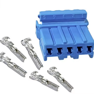 YPC10525 five way blue <b>switch</b> housing connector plug with contacts - Product Image 1