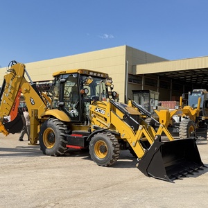 Chargeuse sur pneus d'occasion en bon état JCB 3CX, chargeuse-pelleteuse diesel JCB 3CX 4CX, équipement de construction - Product Image 1