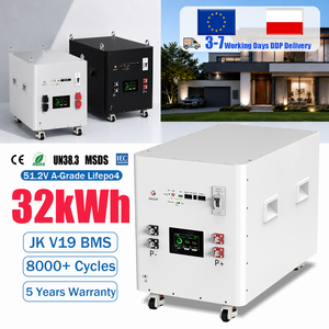 แบตเตอรี่สำหรับเก็บในบ้านพลังงานแสงอาทิตย์แบบกริด V19 MB56 628Ah Poland 51.2V ที่ใช้ทำความร้อนผ่านบลูทูธ - Product Image 1