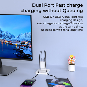 <span class=keywords><strong>Cargador</strong></span> de Pared USB-C de la Mejor Calidad, <span class=keywords><strong>Cargador</strong></span> Rápido de <span class=keywords><strong>25W</strong></span>/45W/68W Ecológico para Teléfono Móvil - Product Image 3